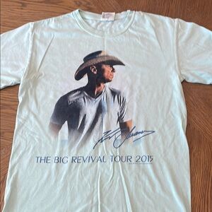 The Big Revival Tour 2015 Light Blue T-Shirt